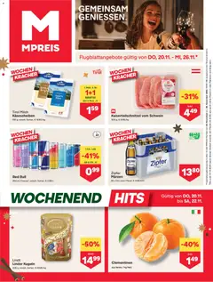 Vorschau der Angebote: MPREIS Absam gültig ab 20.11.2025