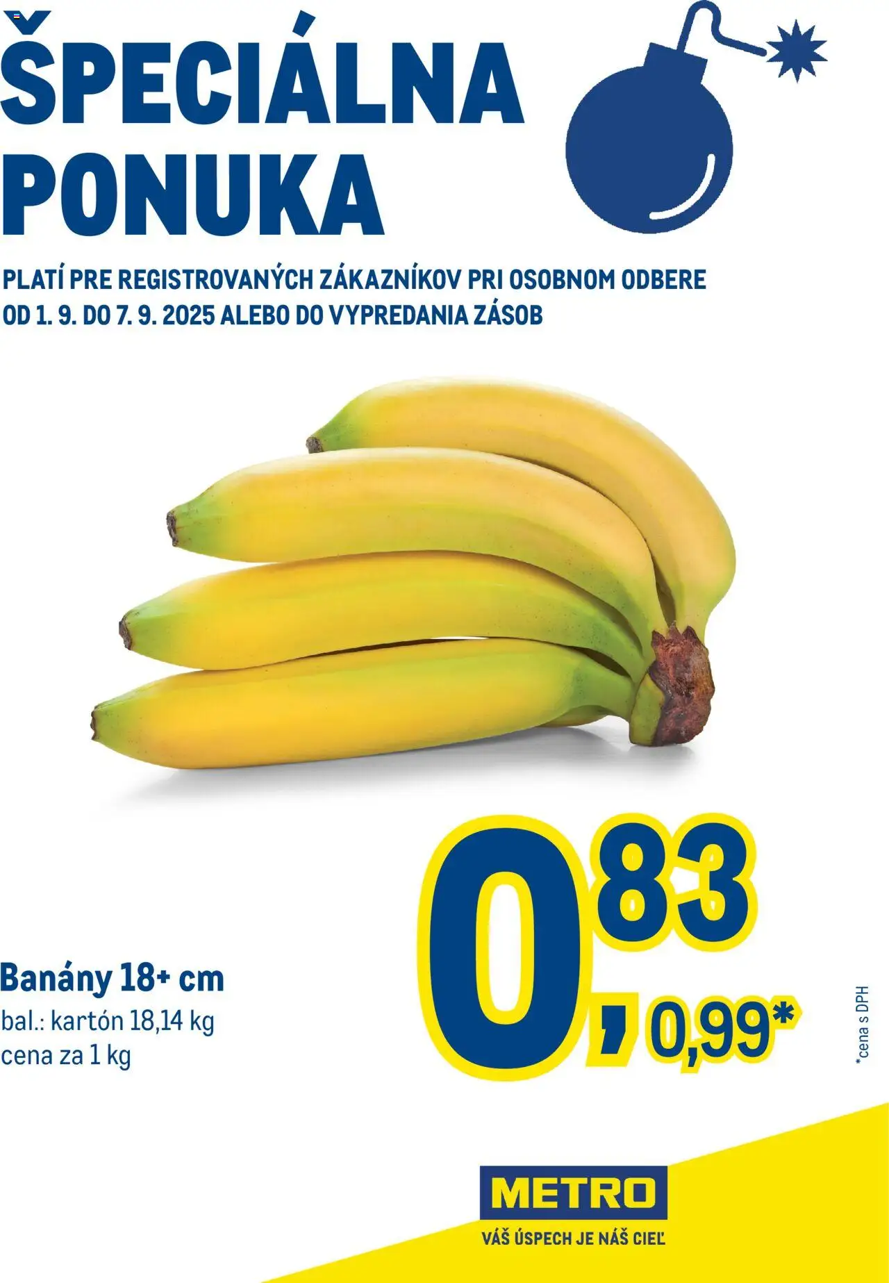 Metro Špeciálna ponuka (01.09. - 07.09.2025) - Akčná ponuka