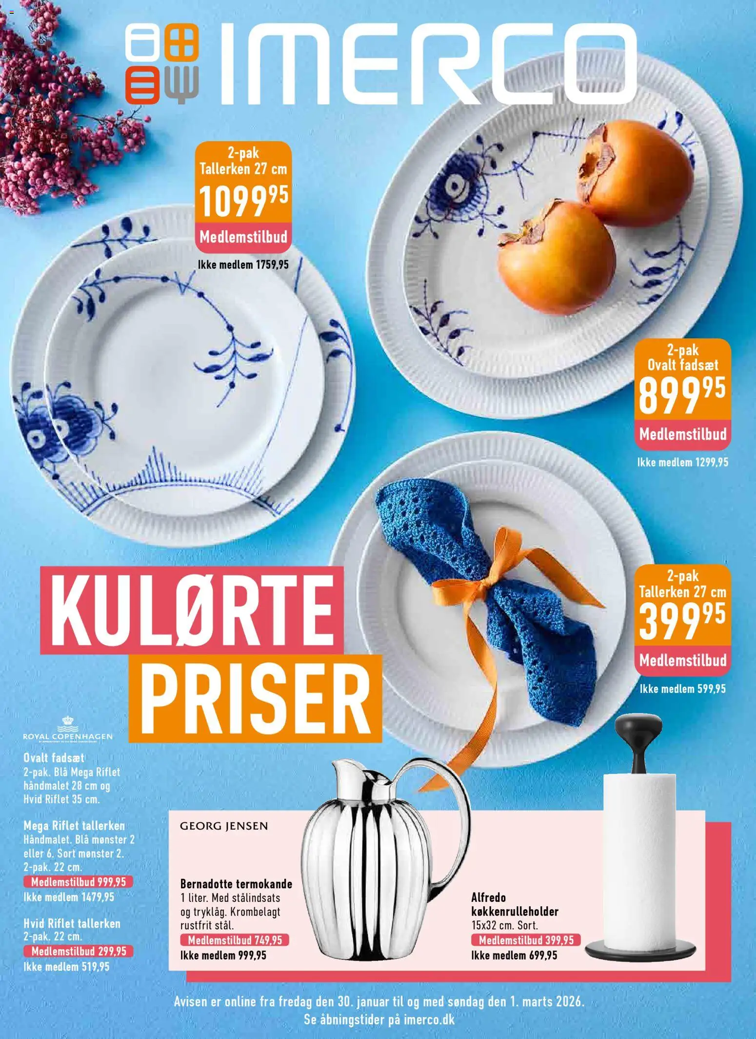 Eksempel på tilbudsavis Tilbudsavis fra butik Imerco gyldig fra 30/01/2026