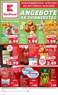 Vorschau von dem Prospekt des Geschäftes Kaufland, gültig ab dem 12.03.2026