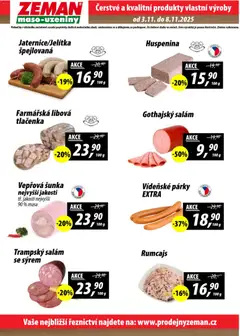 Náhled nabídky: Prodejny Zeman Leták platný od 03.11.2025 | Strana: 2