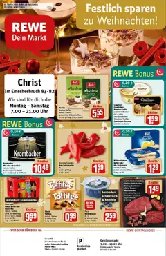Vorschau von dem Prospekt des Geschäftes Rewe, gültig ab dem 15.12.2025