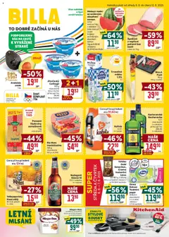Náhled nabídky: Billa Velký leták platný od 06.08.2025