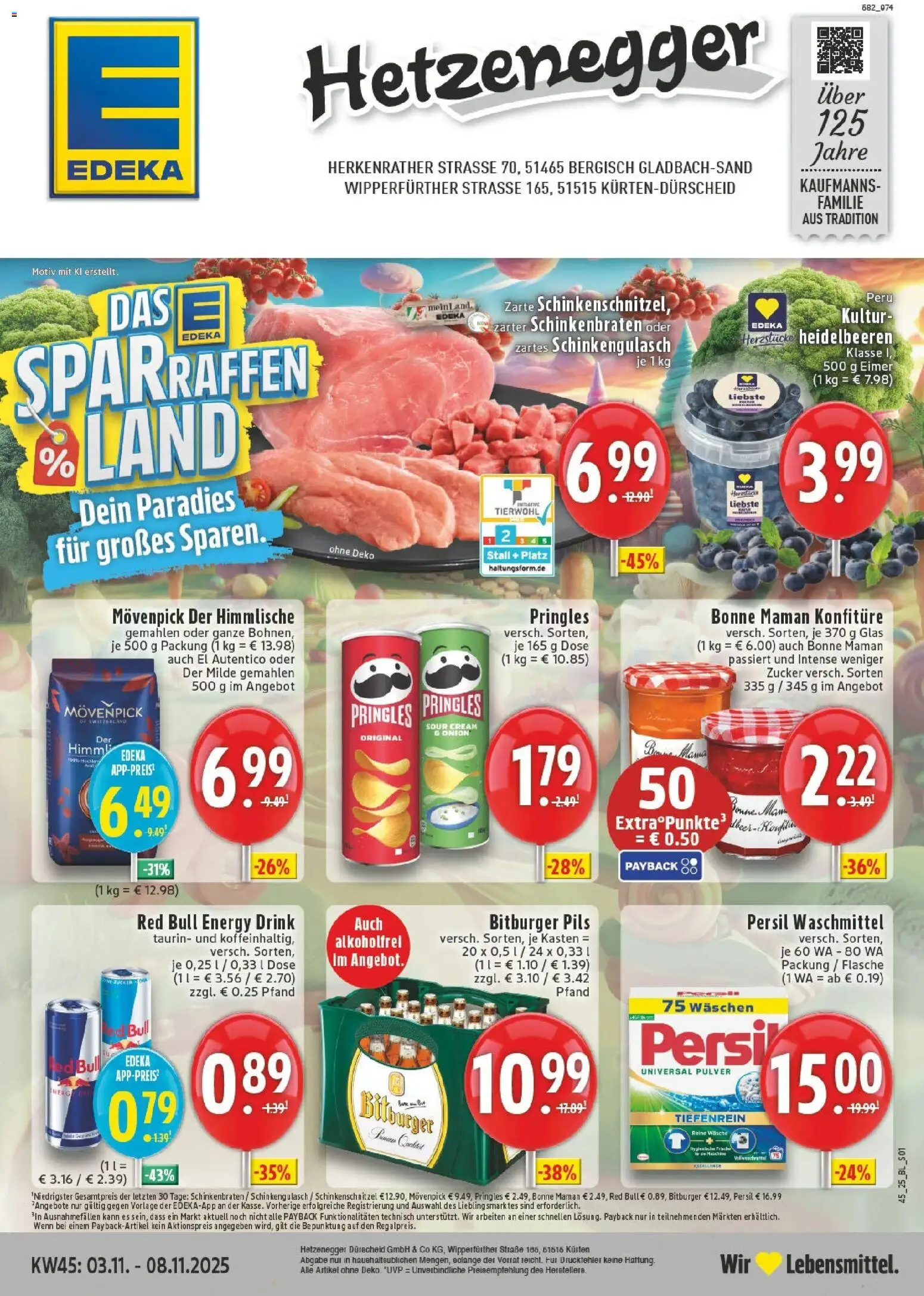 Vorschau von dem Prospekt des Geschäftes Edeka, gültig ab dem 02.11.2025