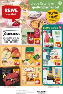 Vorschau von dem Prospekt des Geschäftes Rewe, gültig ab dem 30.03.2026
