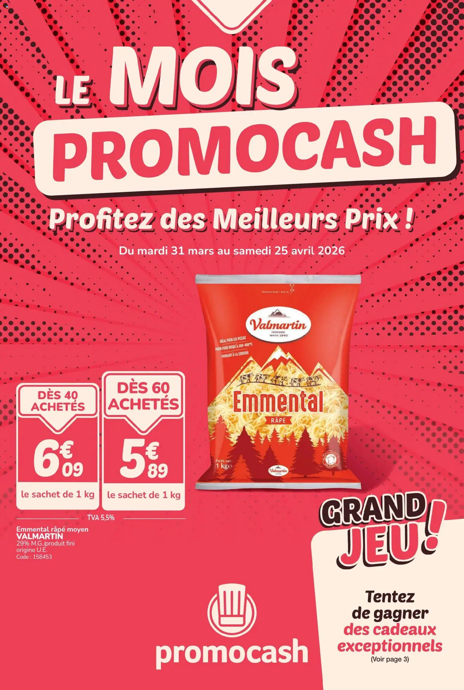 Prévisualisation de Promocash catalogue du magasin Promocash formulaire valide 31/03/2026