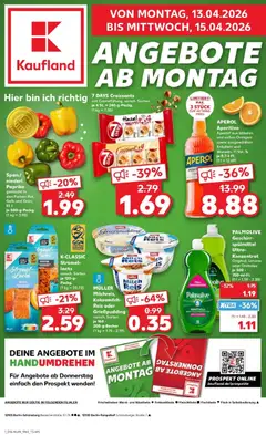 Vorschau von dem Prospekt des Geschäftes Kaufland, gültig ab dem 13.04.2026