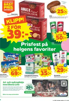 Förhandsgranska reklamblad Aktuella reklamblad Stora Coop från butik Stora Coop gäller från 08/12/2025 | Sida: 8