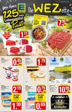 Vorschau von dem Prospekt des Geschäftes WEZ, gültig ab dem 08.09.2025