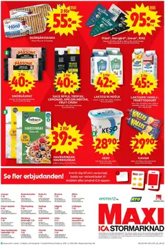 Förhandsgranska reklamblad Aktuella reklamblad ICA Maxi från butik ICA Maxi gäller från 03/11/2025 | Sida : 14
