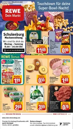 Vorschau von dem Prospekt des Geschäftes Rewe, gültig ab dem 02.02.2026
