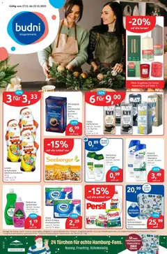 Vorschau von dem Prospekt des Geschäftes Budni, gültig ab dem 17.11.2025