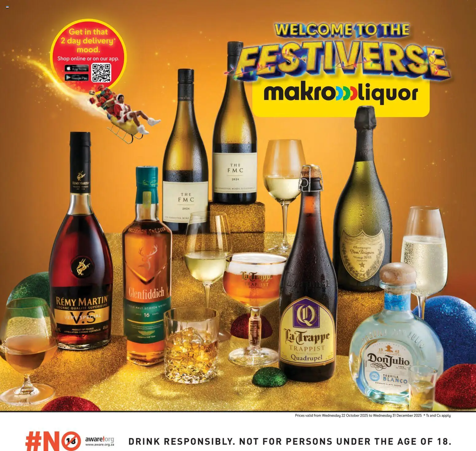 Makro Liquor Specials from 22/10 - 31/12/2025 > Promotions