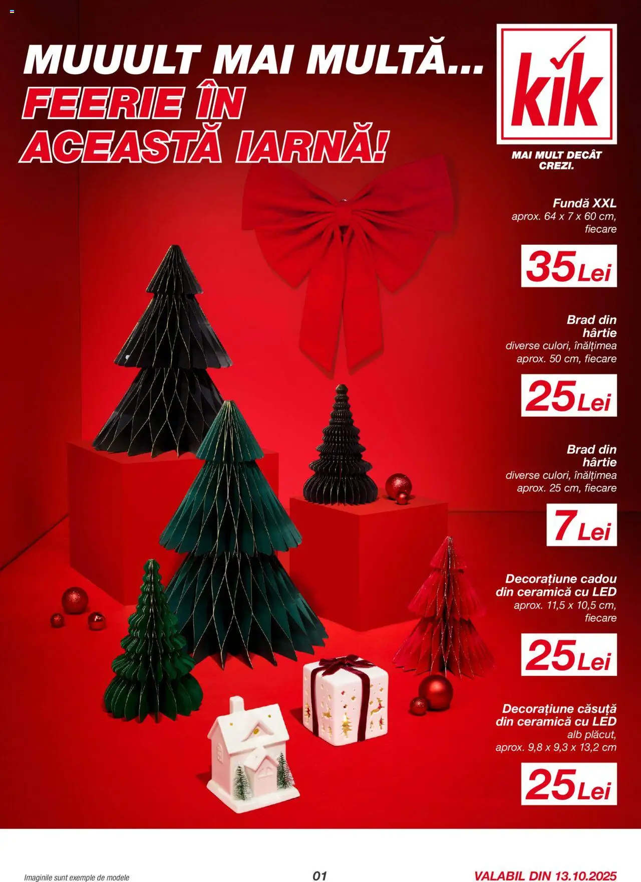 Previzualizarea de cataloage: Kik Catalog nou valabil de la 13.10.2025 - LED, Casuta