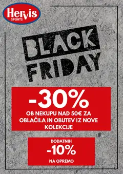 Predogled kataloga iz trgovine Hervis veljaven od 24.11.2025