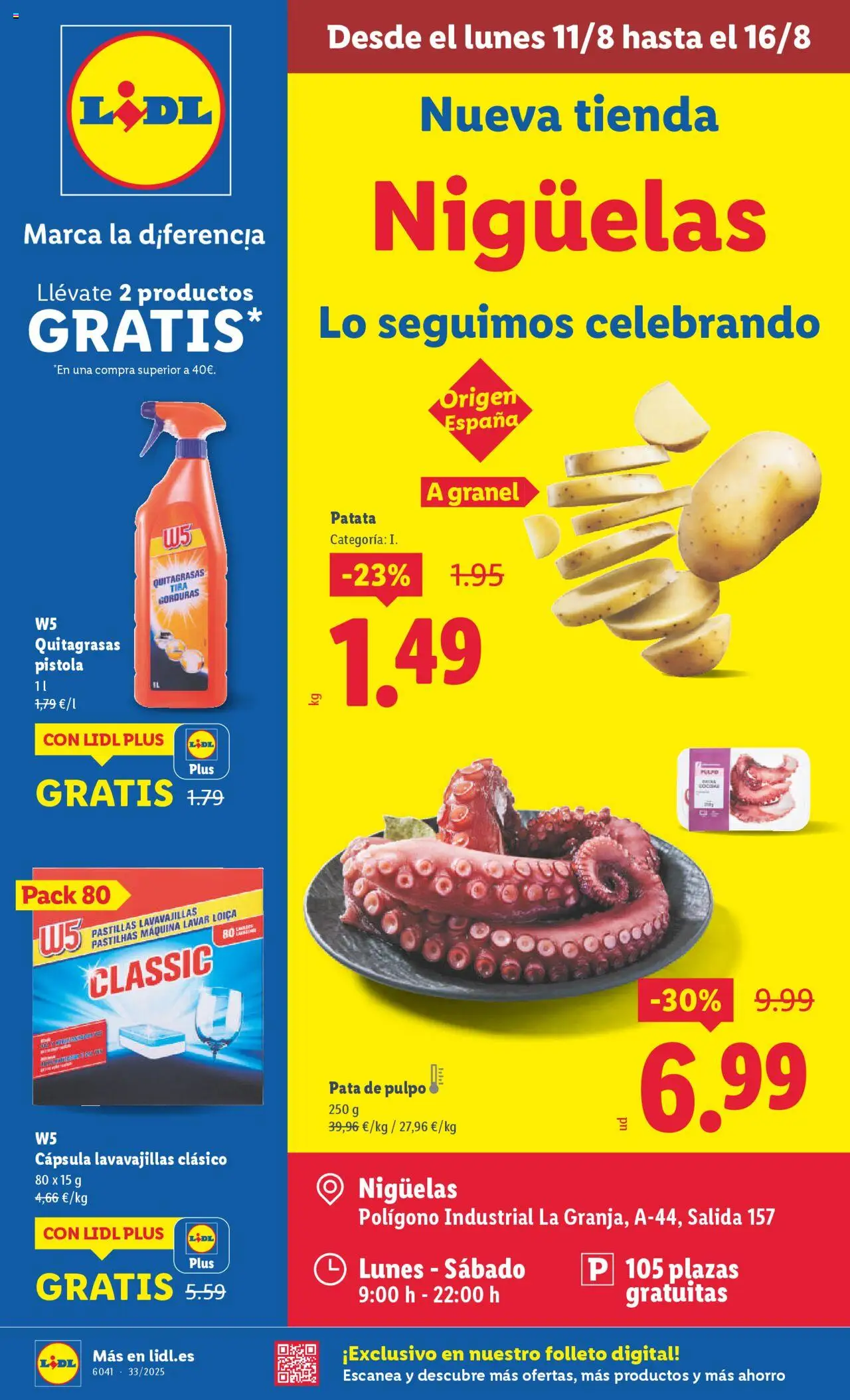 LIDL Folleto del 11/08/2025 >> catálogo esta semana