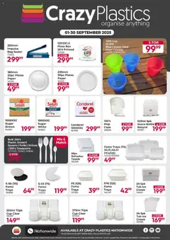 Preview of Crazy Plastics flyer valid from 01/09/2025