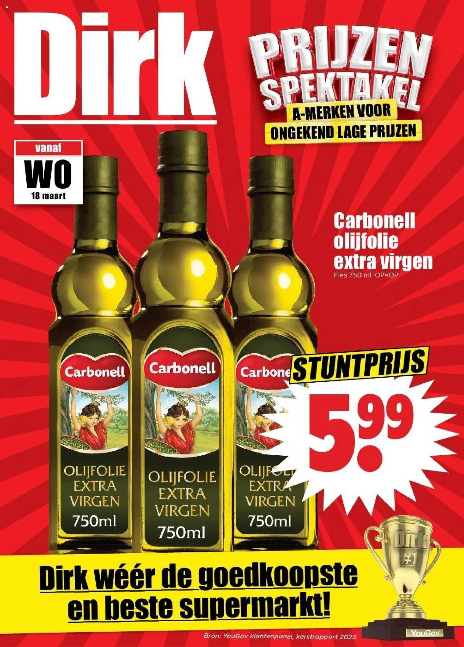 Voorbeeld van Dirk Folder van winkel Dirk geldig vanaf 18/03/2026