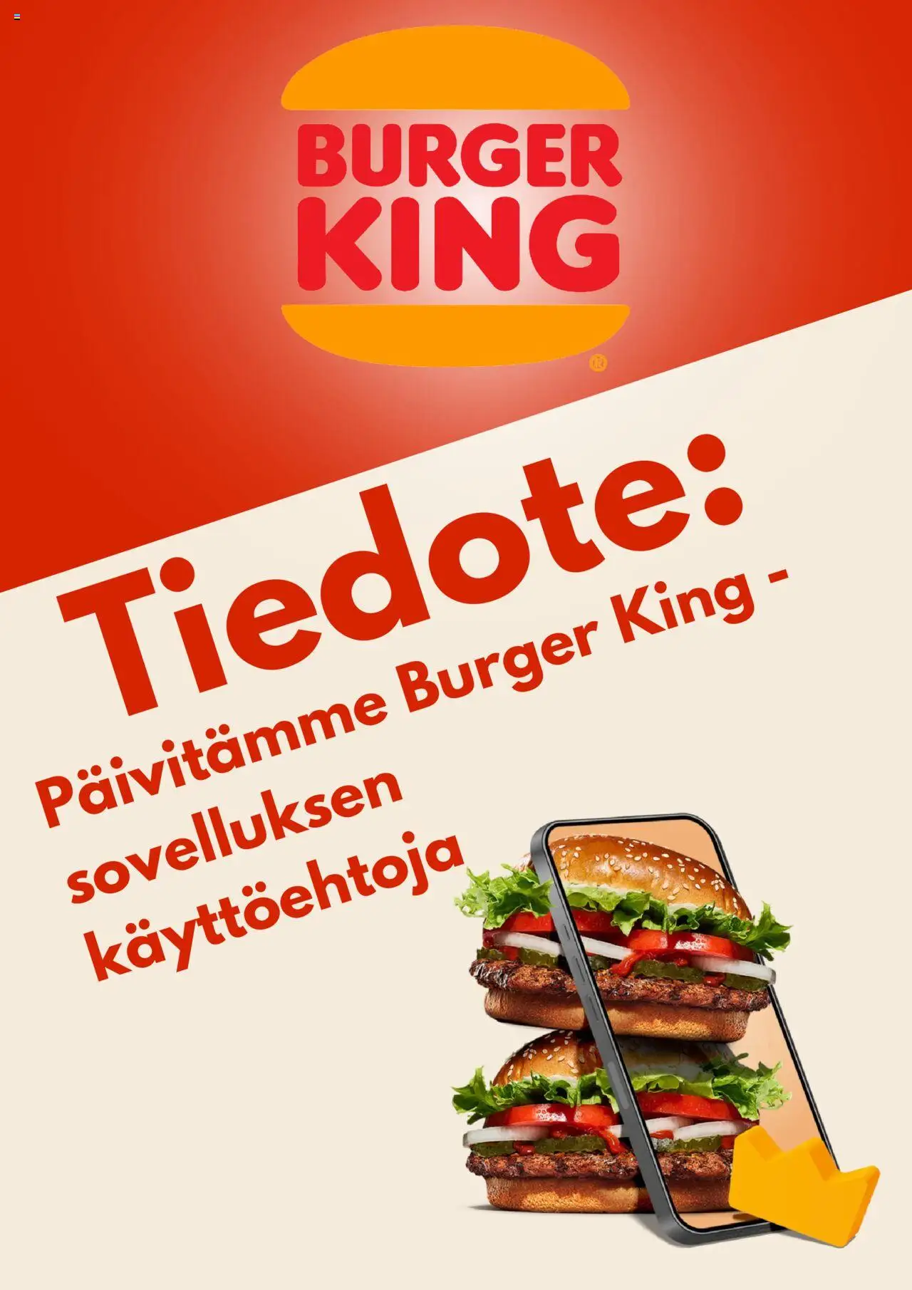 Kaupan Burger King Tarjoukset esikatselu, voimassa 13/10/2025