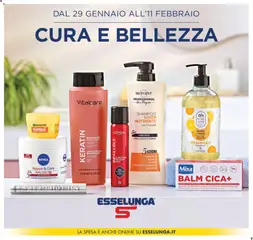 Anteprima dell'opuscolo Volantino Cura e Bellezza Verona dal negozio Esselunga S valido da 29/01/2026