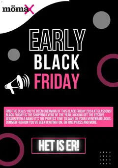 Vorschau der Angebote: Mömax Black Friday Ankündigung gültig ab 31.10.2025