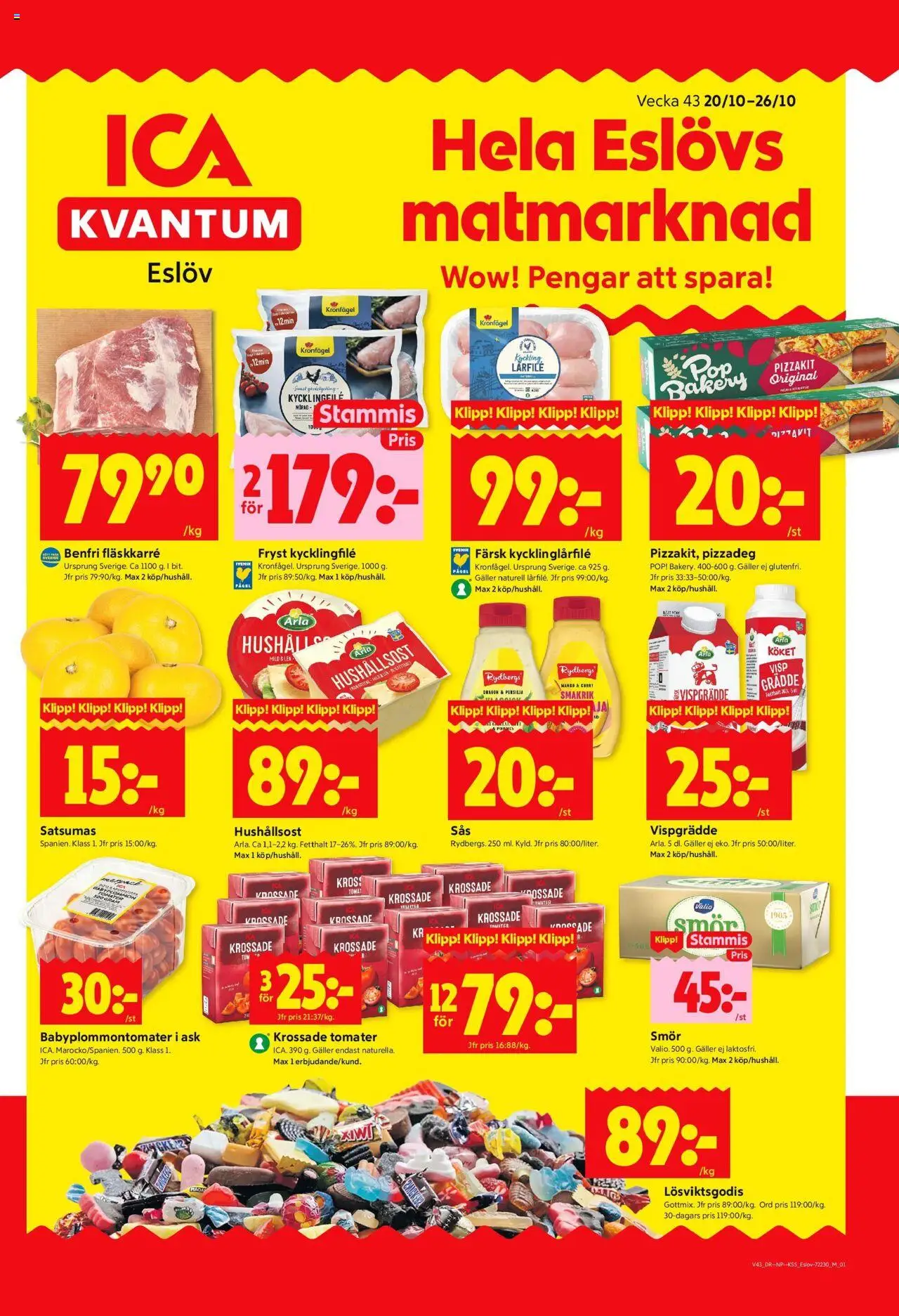 Eslöv är giltig 20/10 2025 > Veckans Erbjudanden gäller från 20/10/2025 till 26/10/2025 sidnummer 1