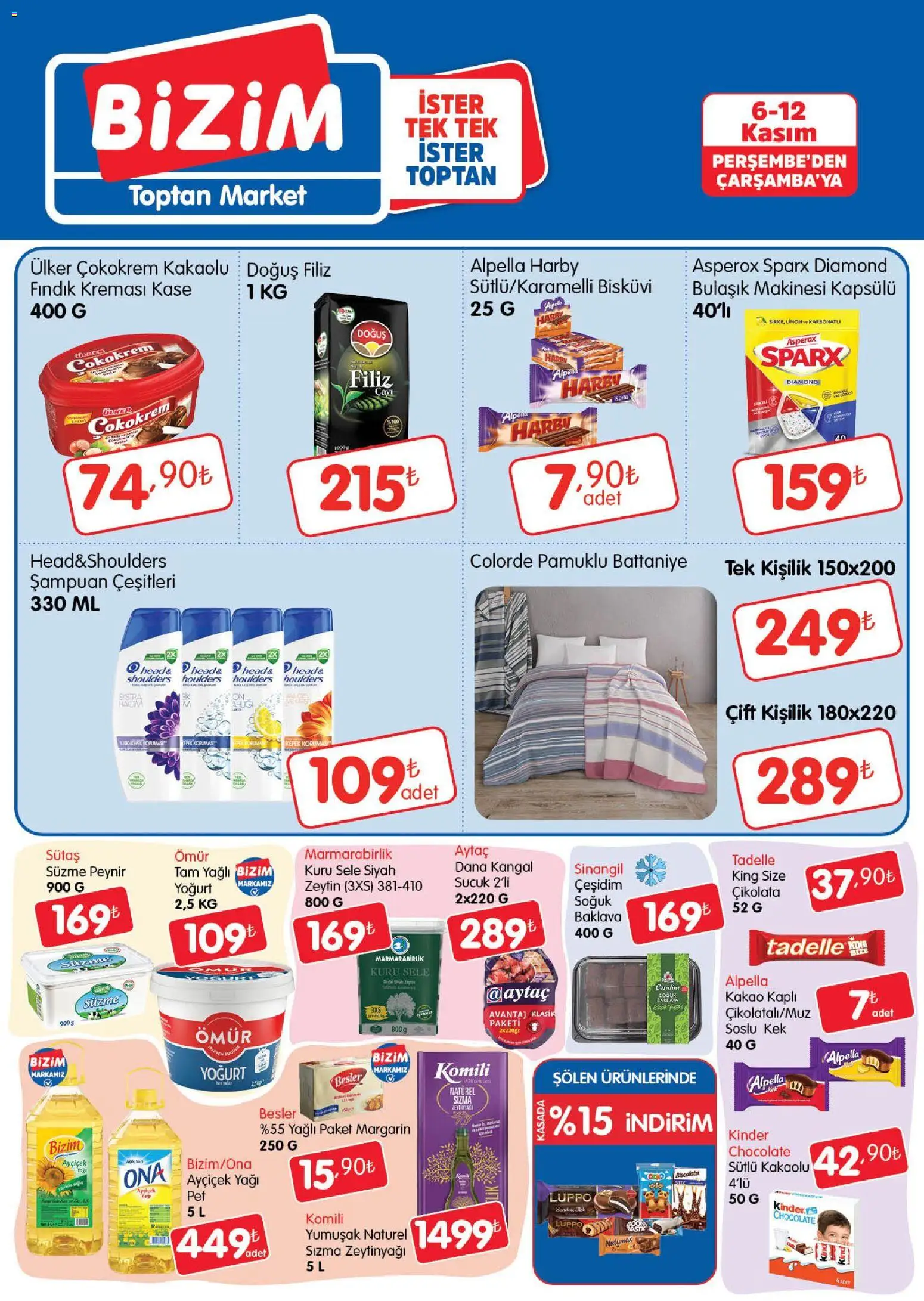 Bizim Toptan Katalog 06.11.2025 - Broşürünün önizlemesi