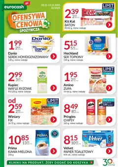 Pogląd gazetki "Ofensywa Cenowa Spożywcza" ze sklepu Eurocash ważnej od 02.11.2025
