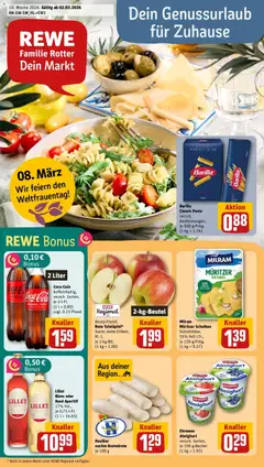 Vorschau von dem Prospekt des Geschäftes Rewe, gültig ab dem 01.03.2026