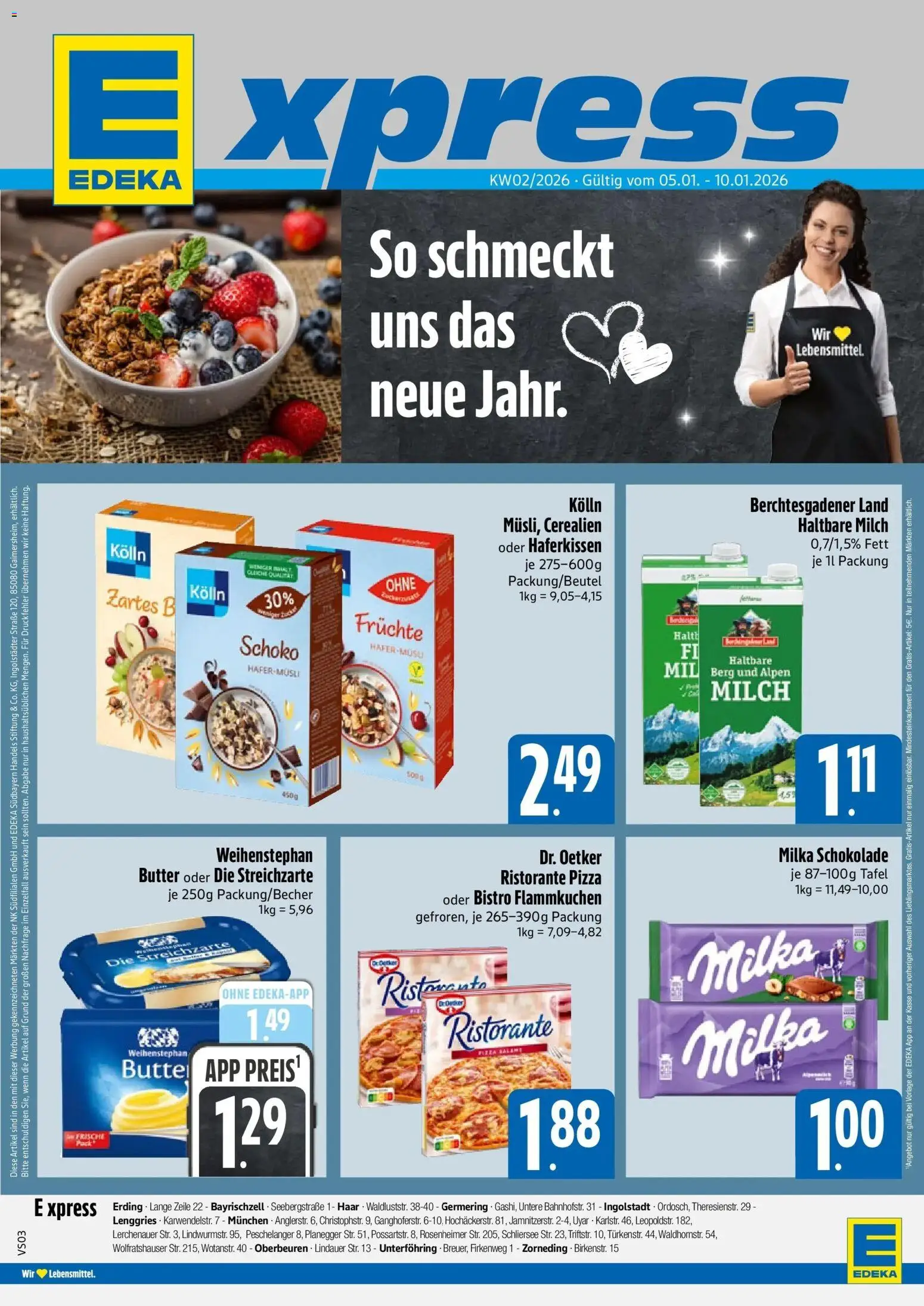 Vorschau von dem Prospekt des Geschäftes Edeka, gültig ab dem 04.01.2026