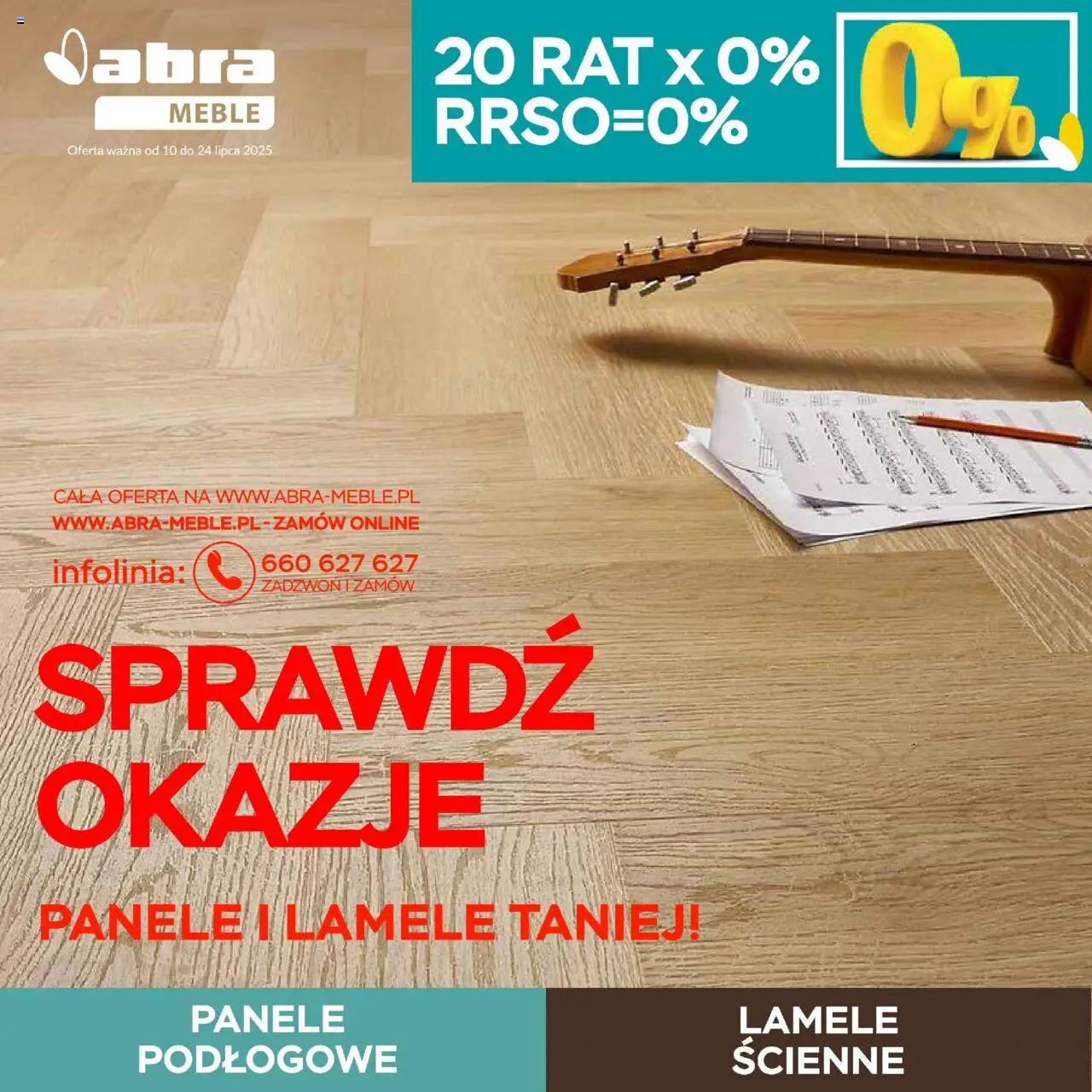 Abra meble Panele, lamele od 10.07.2025 - Nowa Gazetka - Numer strony 1