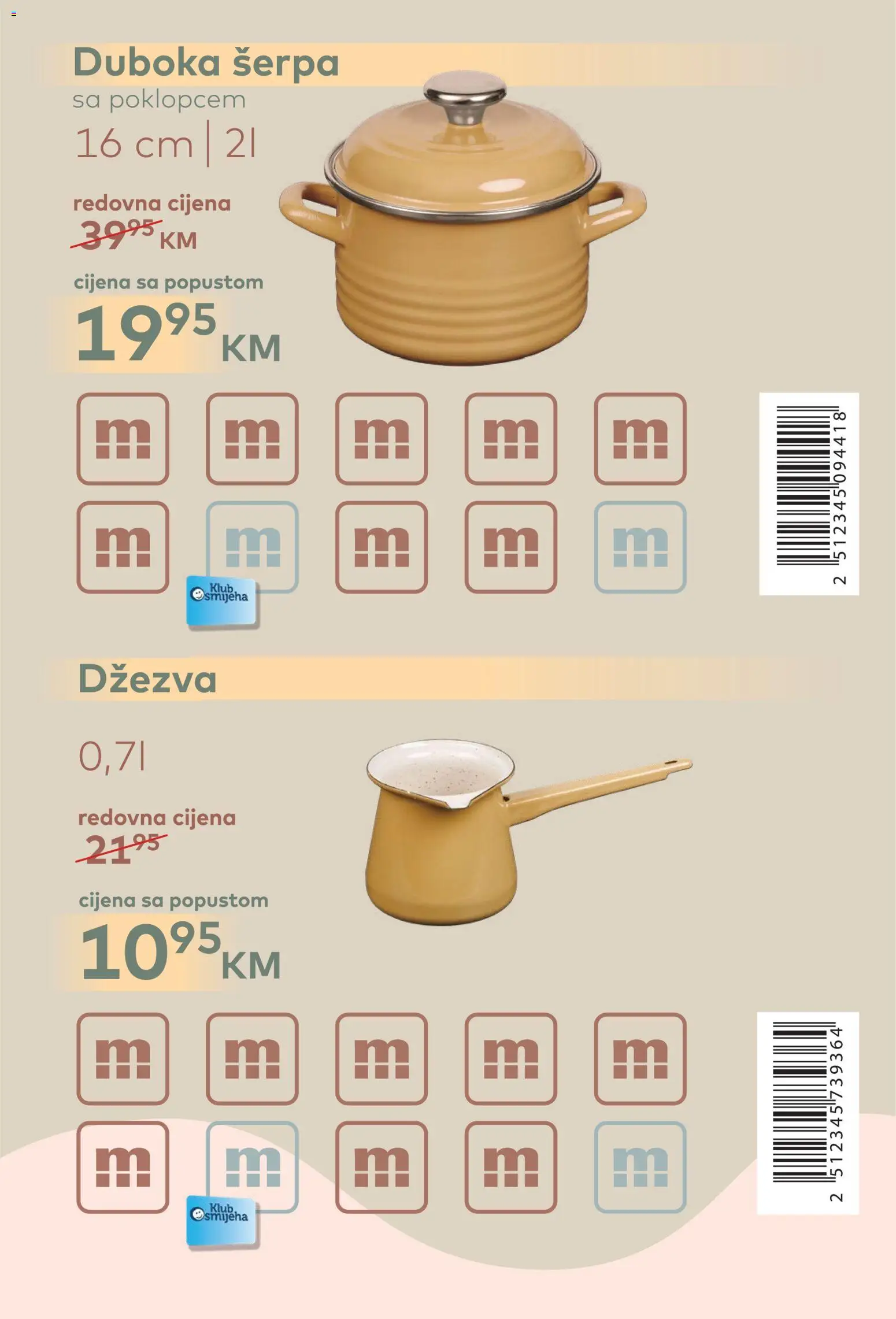 Pregled letka Tropic i Metalac trgovine Tropic vrijedi od 2025.11.15