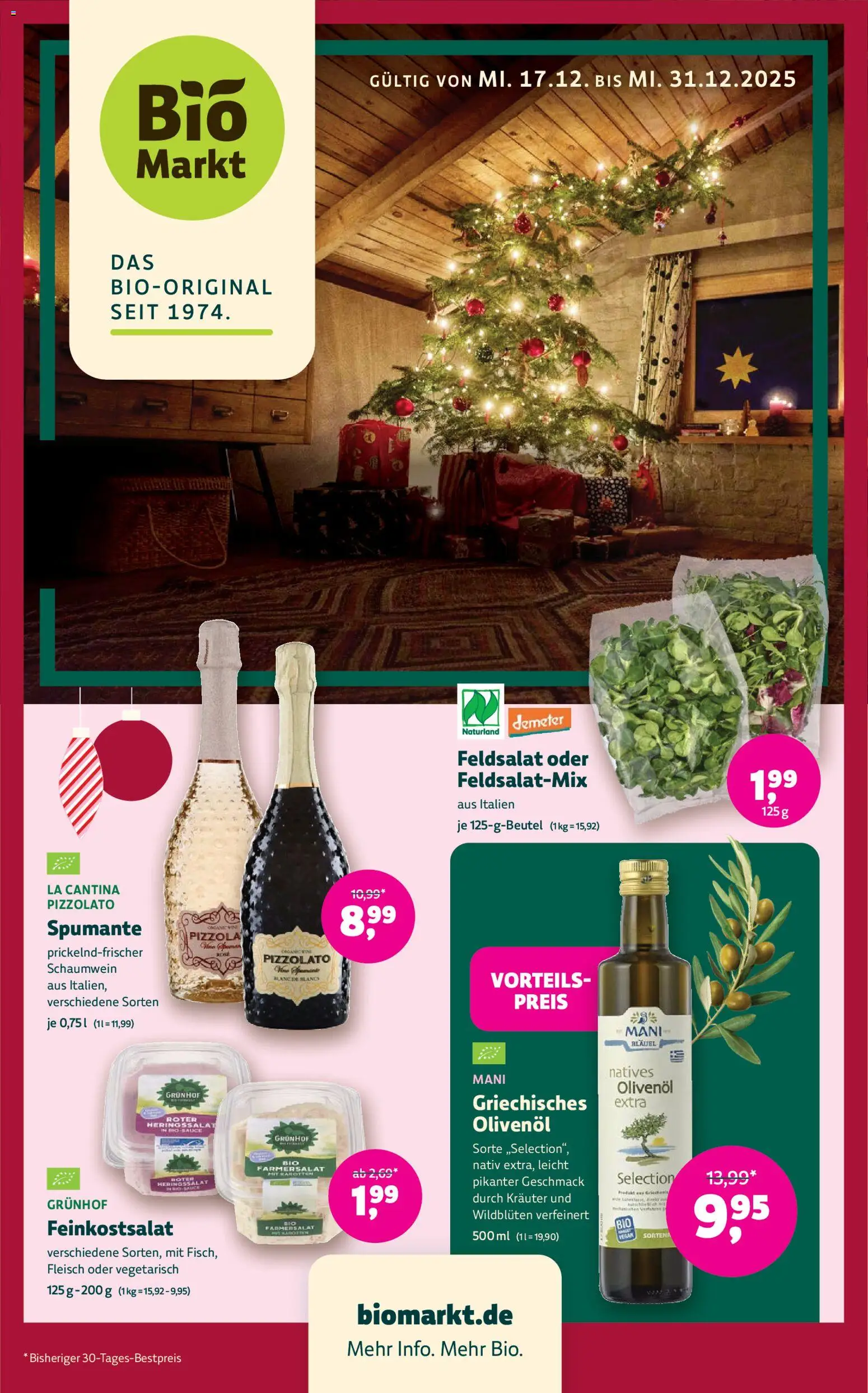 Vorschau von dem Prospekt des Geschäftes BioMarkt, gültig ab dem 17.12.2025