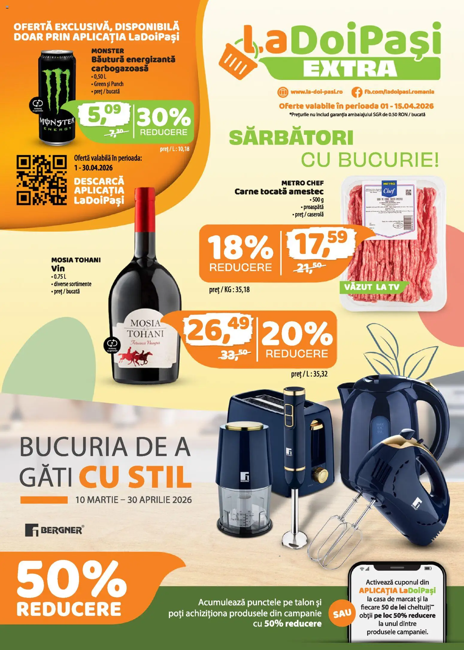 Previzualizarea de cataloage: LaDoiPași LaDoiPași Catalog extra valabil de la 01.04.2026