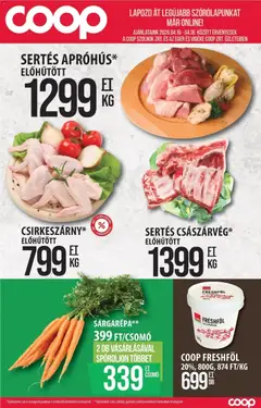 COOP Szolnok - COOP Szolnok akciós újság Győr megtekintése, amely érvényes 2026.04.16.-től