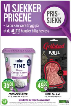 Forhåndsvis Kundeavis fra butikk Kiwi gyldig fra 03/11/2025 | Side: 29