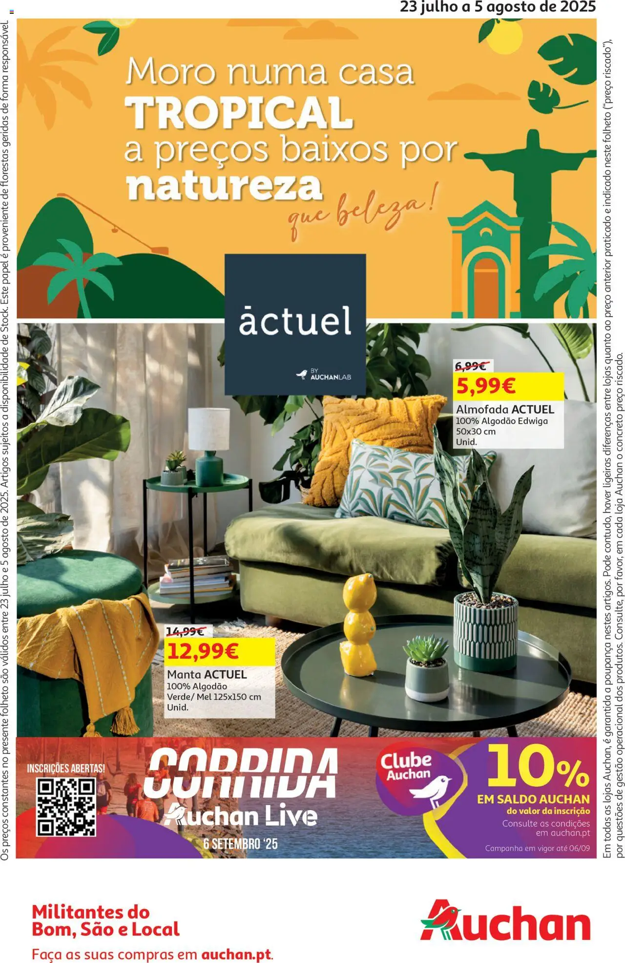 Auchan Folheto de 23/07/2025 - catálogo esta semana - página 1
