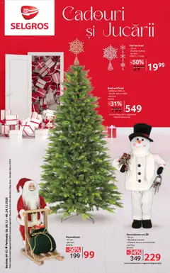 Previzualizarea de cataloage: Selgros Catalog - Cadouri și jucării valabil de la 06.12.2025