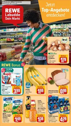 Vorschau von dem Prospekt des Geschäftes Rewe, gültig ab dem 14.09.2025