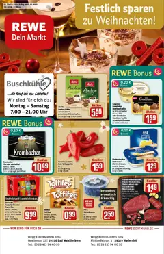 Vorschau von dem Prospekt des Geschäftes Rewe, gültig ab dem 15.12.2025