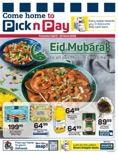 Preview of Pick n Pay flyer valid from 09/03/2026