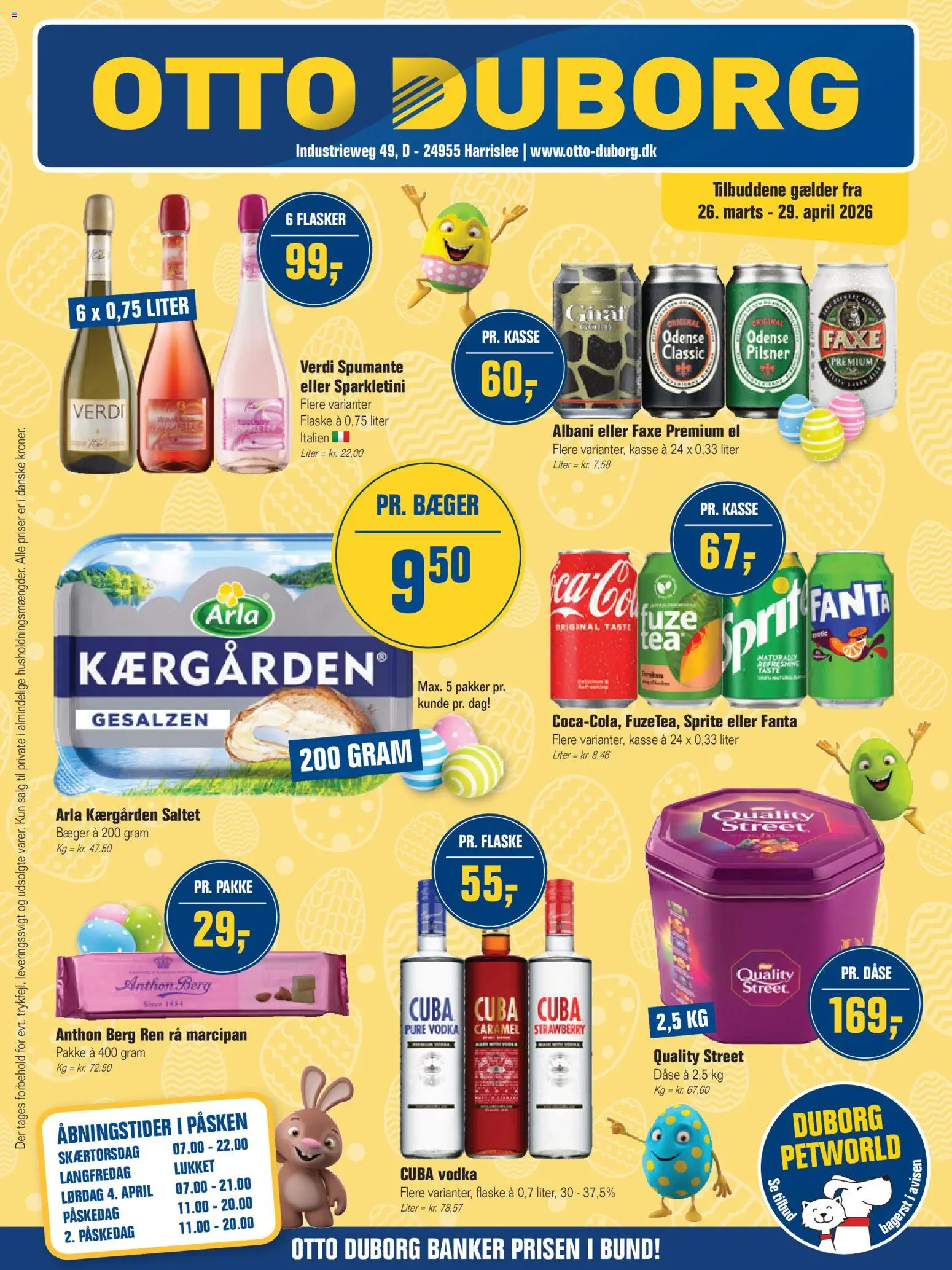 Eksempel på tilbudsavis Otto Duborg - Tilbudsavis fra butik Otto Duborg gyldig fra 26/03/2026