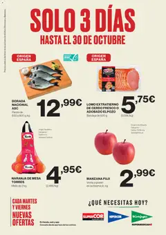 Vista previa del folleto de la tienda Supercor válido desde el 28/10/2025 