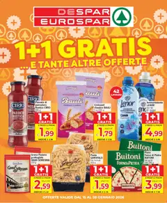 Anteprima dell'opuscolo Attuale volantino dal negozio Eurospar valido da 15/01/2026