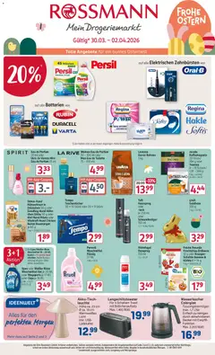Vorschau von dem Prospekt des Geschäftes Rossmann, gültig ab dem 30.03.2026
