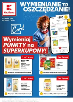 Pogląd gazetki "Superkupony" ze sklepu Kaufland ważnej od 11.02.2026