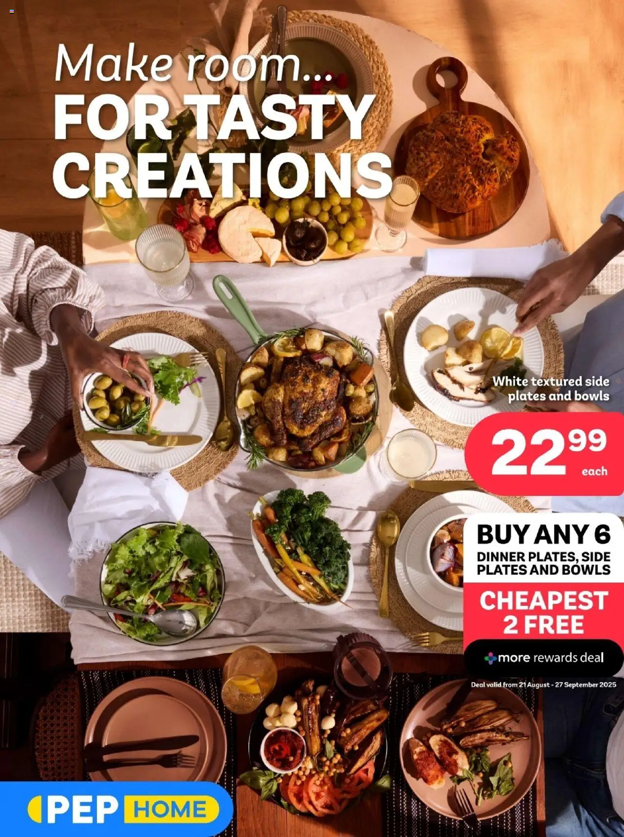 PEP Stores Home Catalogue from 22/08 - 23/09/2025 > Promotions