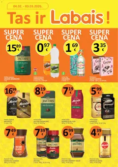Skatīt Labais akciju bukletu, derīgs no 04.02.2026.