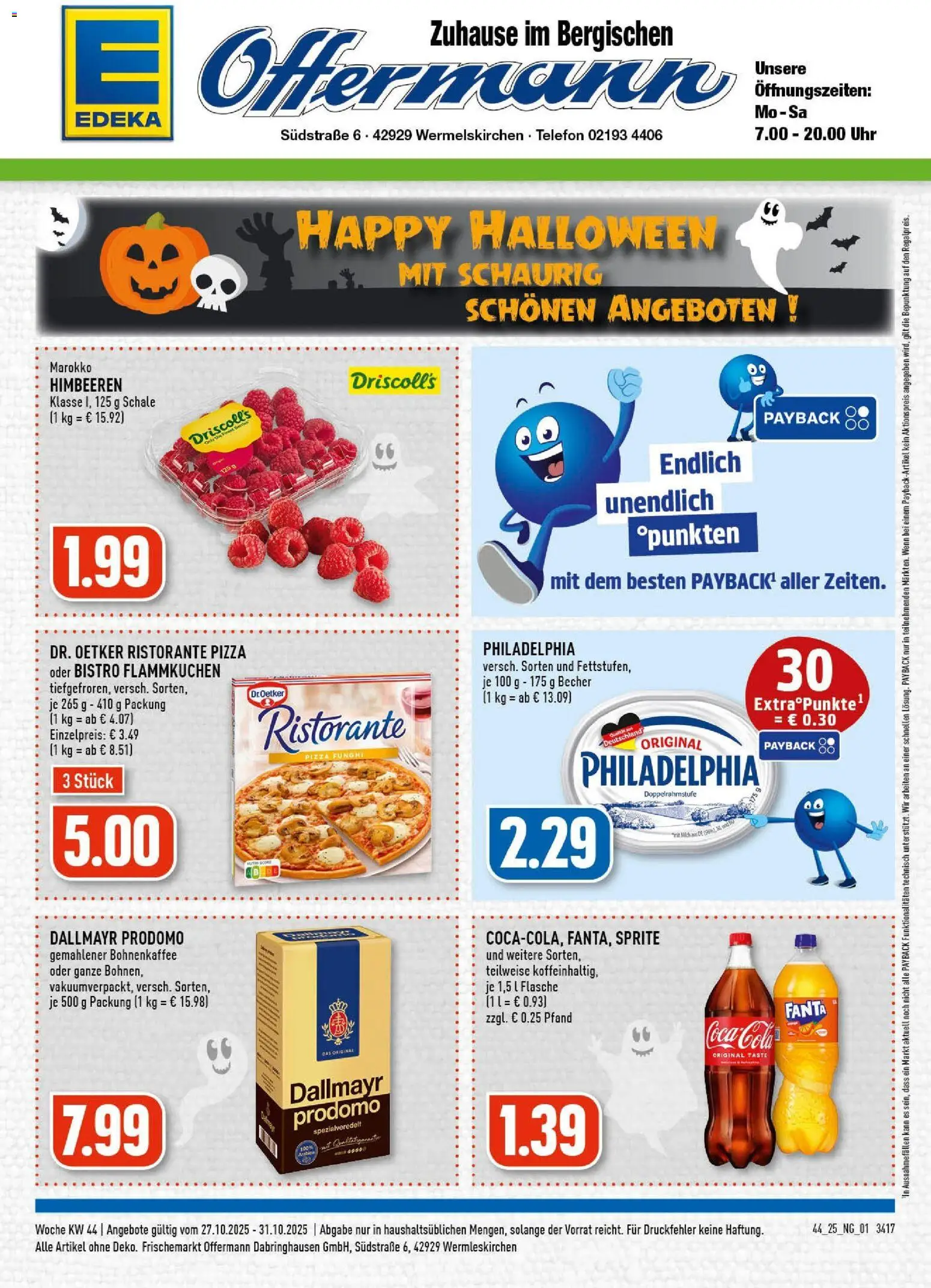 Vorschau von dem Prospekt des Geschäftes Edeka, gültig ab dem 26.10.2025