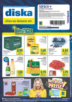 Vorschau von dem Prospekt des Geschäftes Diska, gültig ab dem 20.04.2026